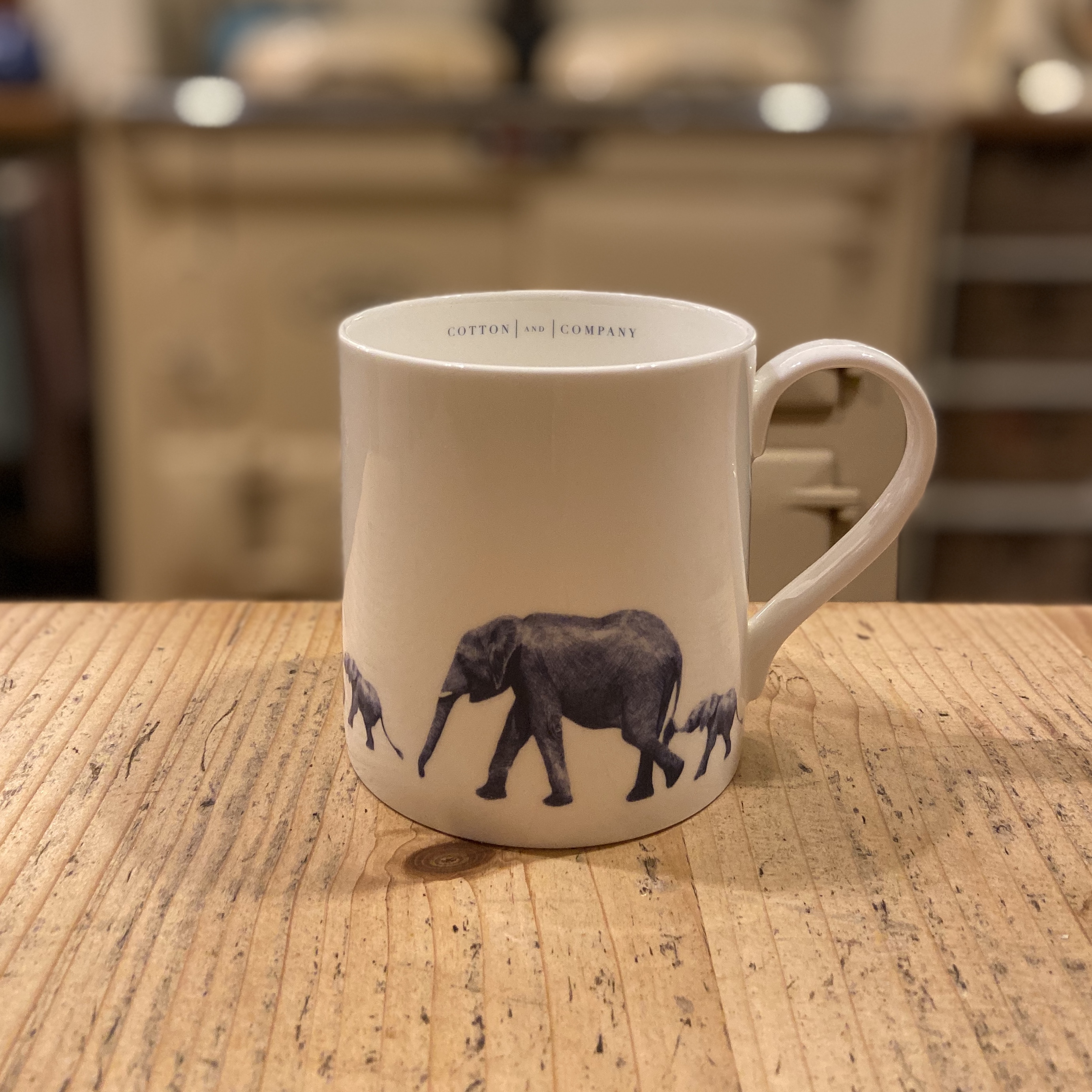 ELEPHANT MUG COTTON AND COMPANY